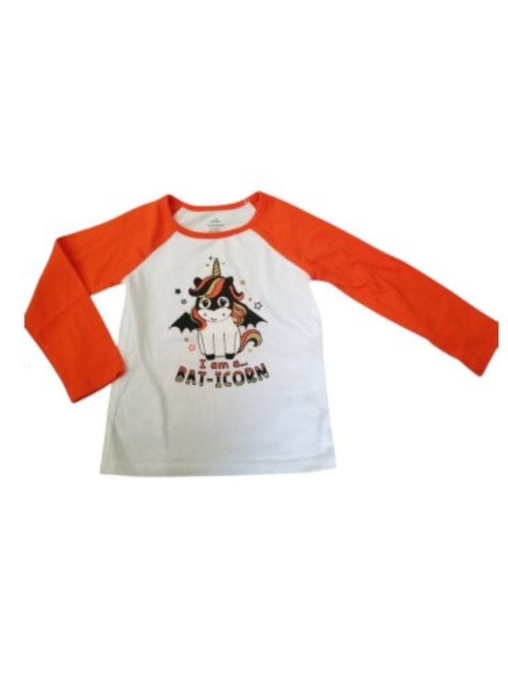 CELEBRATE HALLOWEEN Long Sleeved Unicorn BAT-ICORN Top Girls Size 3T
